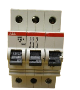 Interruptor termomagnético Tripolar 63A